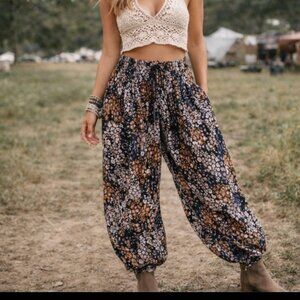 Free People Intimately Cappadocia Pants – Size Small – Billowy Cotton